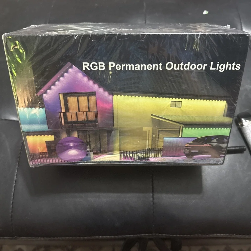 Fussion 200ft Permanent Outdoor Lights for House, 2025 Smart RGB LED Outside L 2